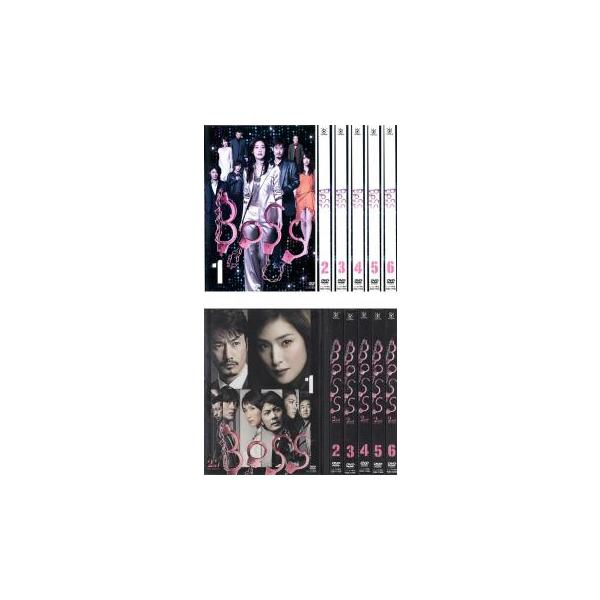 BOSS ボス 全12枚 1、2 レンタル落ち 全巻セット 中古 DVD テレビ