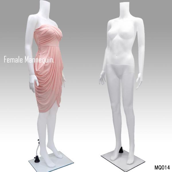 レディース マネキン ヘッドレス 女性 婦人 ナイスボディ 女性用 白