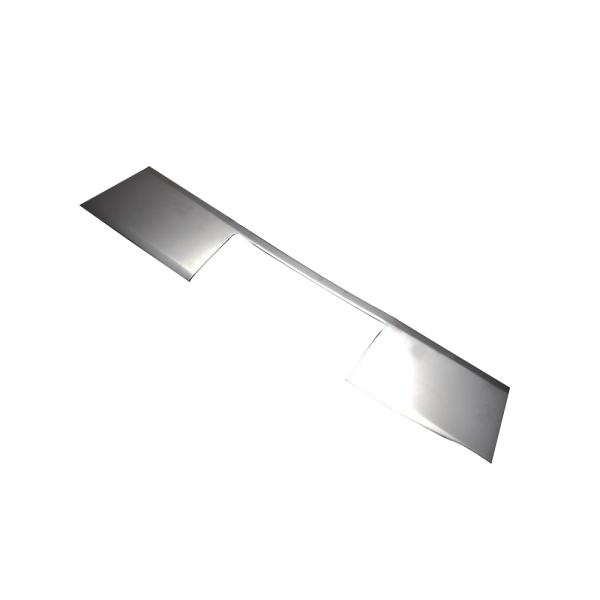 クロームメッキ) フロントナンバープレートガーニッシュ ステンレス製