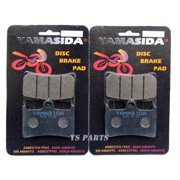 高品質 新型ブレーキパッド FZ1フェザー/YZ1-N/YZ1-Sフェザー/YZF-R1