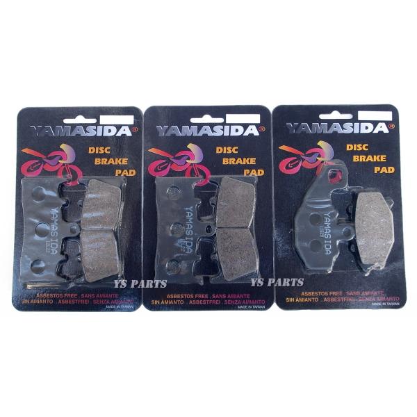 高品質】新型ブレーキパッド前後フルセット ニンジャZX-6R/ZZR600