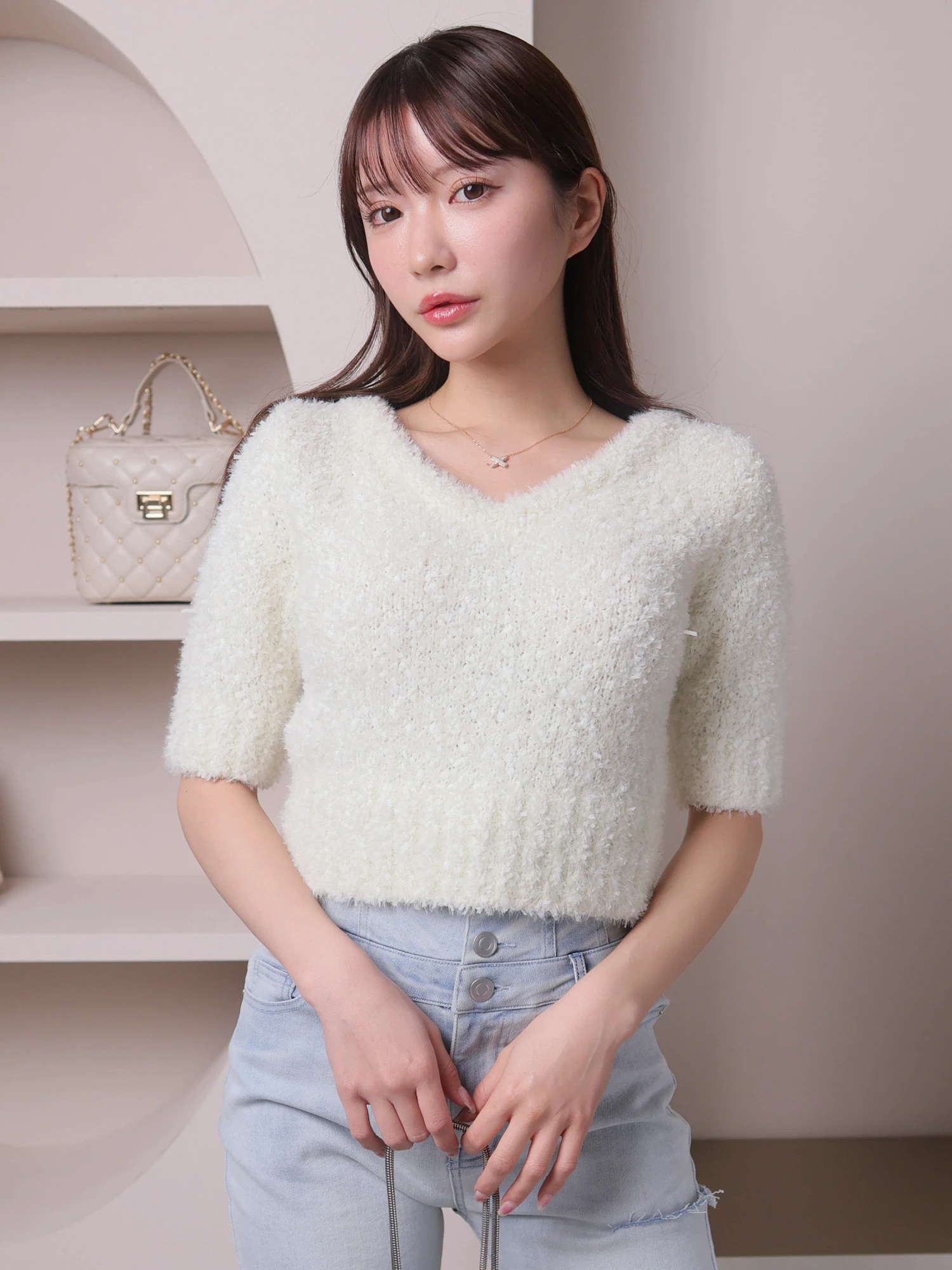 LIP SERVICE（リップサービス）｜ シュガーハーフニット アイテムの