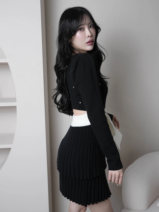 LIP SERVICE（リップサービス）｜ ダブルカラークラシカルニット