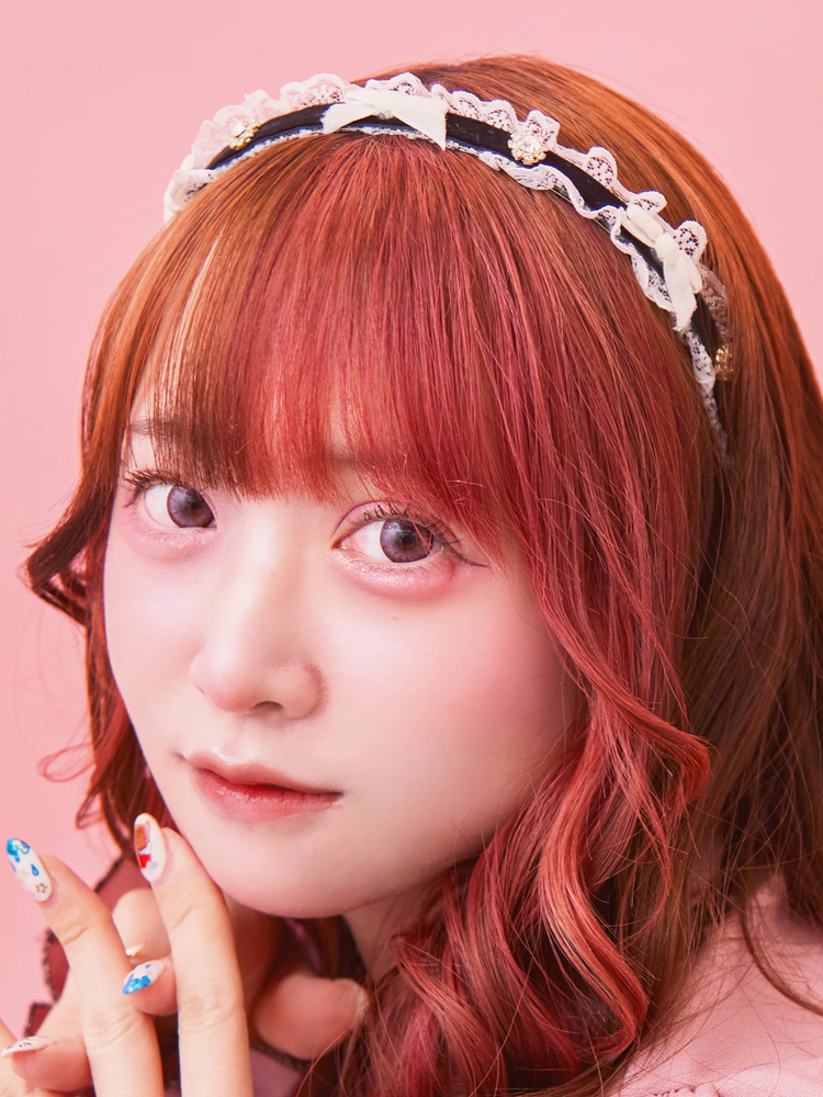 リボンレースカチューシャ - Ank Rouge(アンクルージュ)のヘッドアクセ