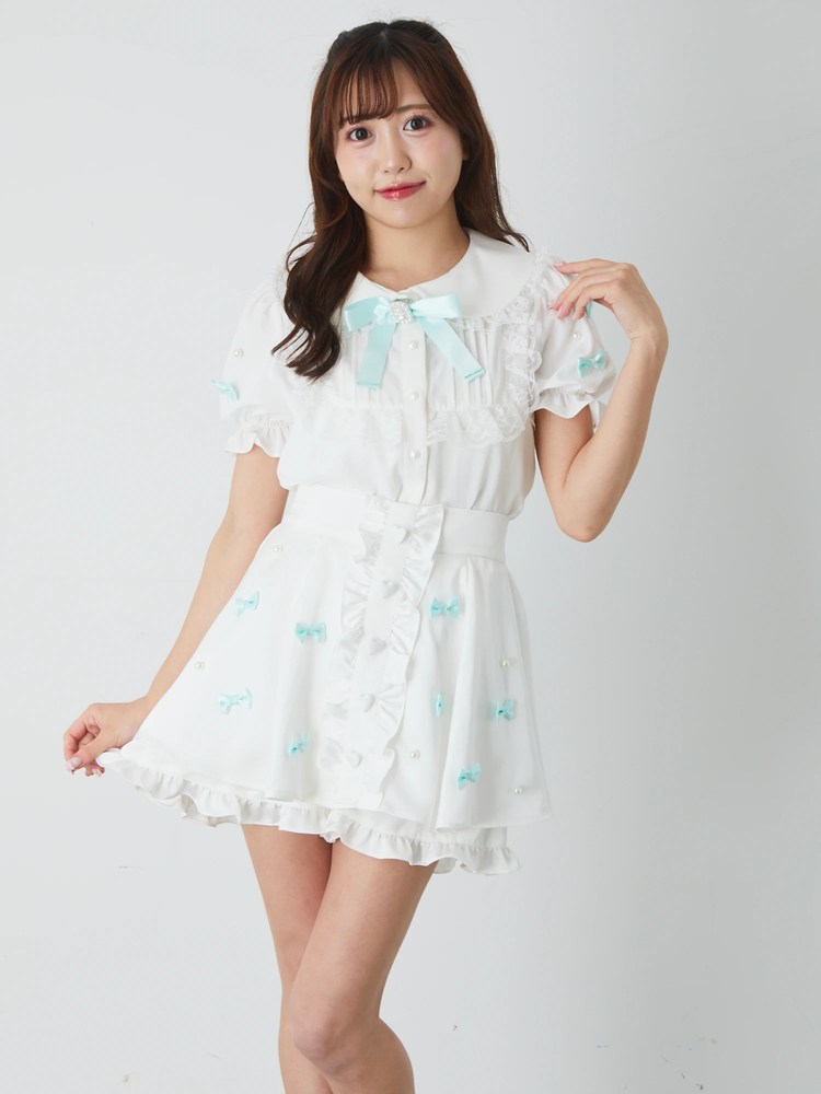 推し活リボンスカパン - Ank Rouge(アンクルージュ)のショートパンツ