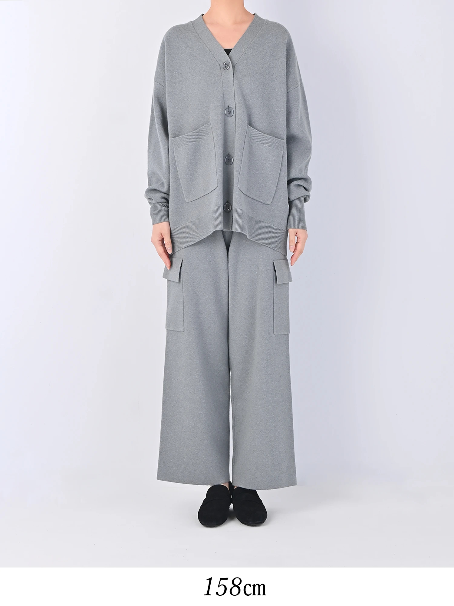 ふわもちタッチニットパンツ / Brown&Street（ブラウンアンド