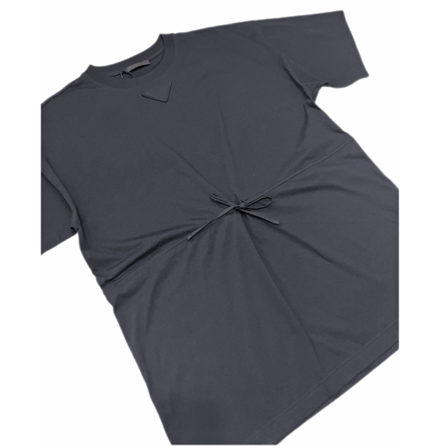 プラダ メンズ クルーネックTシャツ 黒 #M PRADA