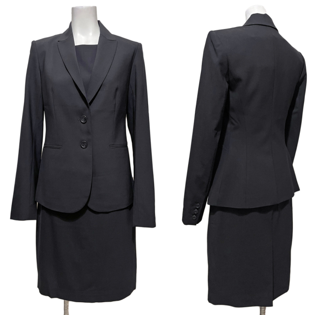 セオリー ワンピーススーツ 黒 #0 theory