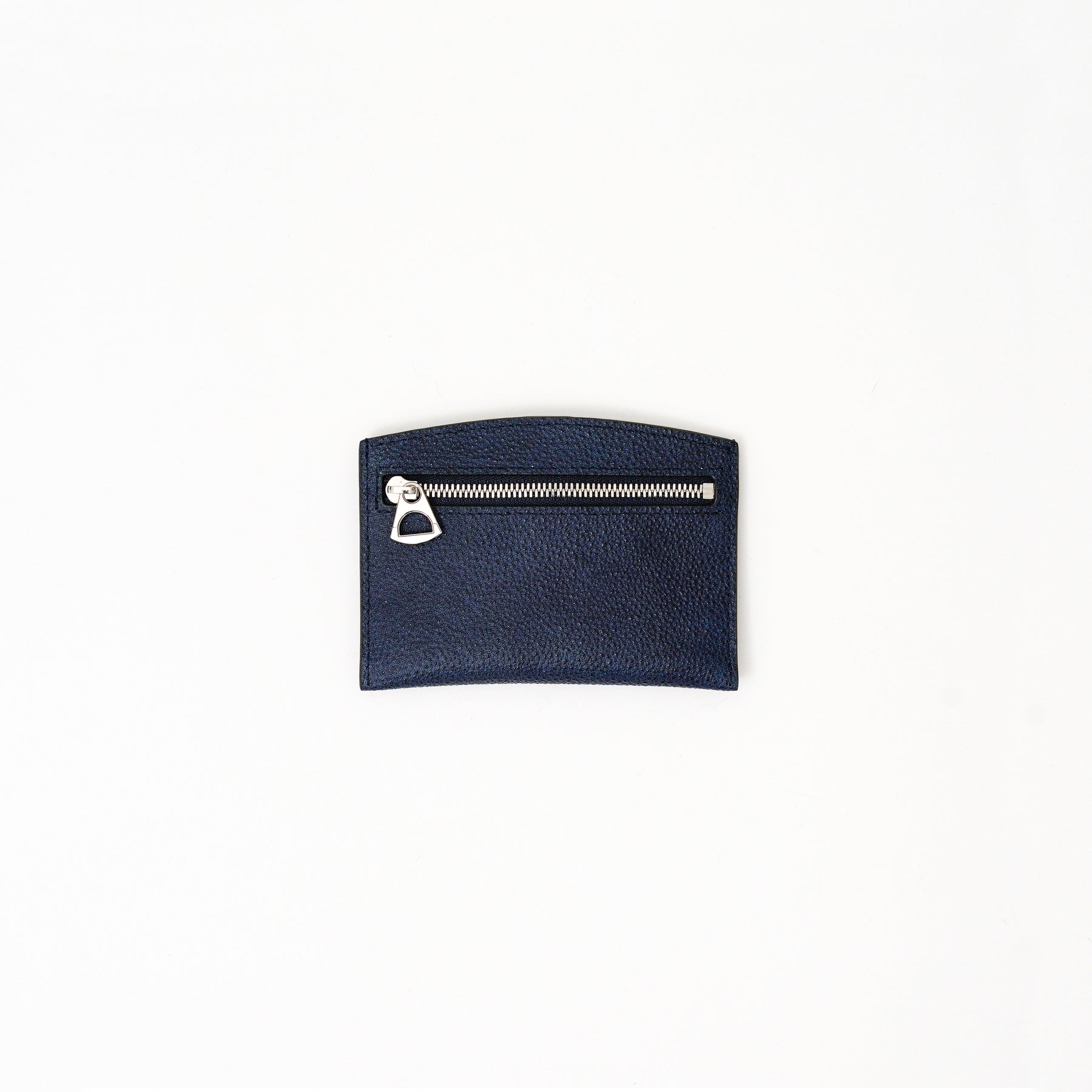 CRISTY SMART CARD WLT / AIZAN｜藍染×漆仕上げの希少革ミニ財布｜ITTI