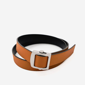 HERRIE HOLELESS BELT / DIPLO JP｜ホールレスベルト 真鍮バックル 本