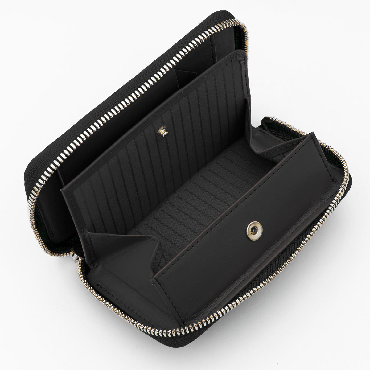 CRISTY SMART MID WLT.5 | Mini wallet made from black sandalwood