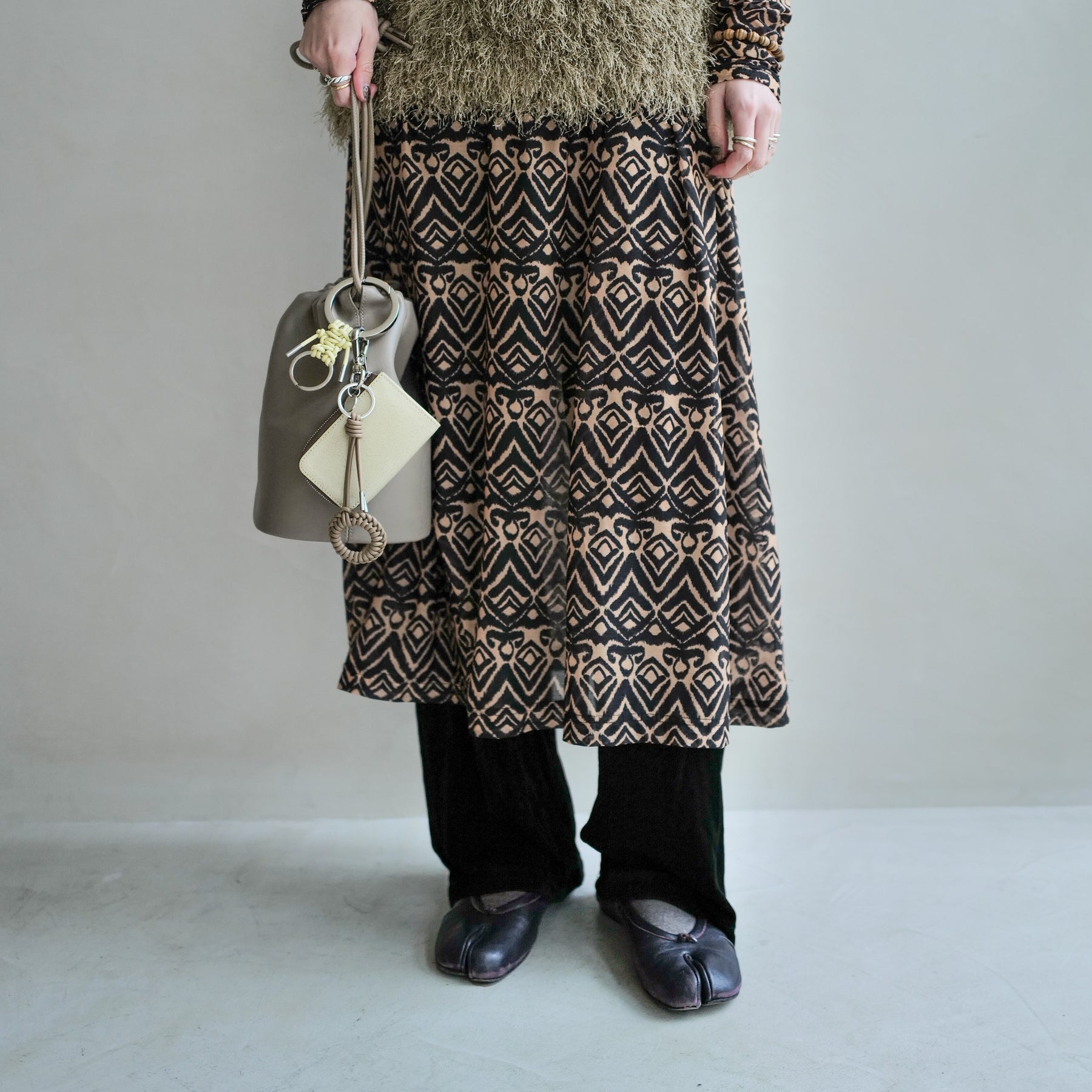 CELLIE SAILOR KINCHAKU - MM / RAPTO FLEX｜丸底セーラーバッグ型