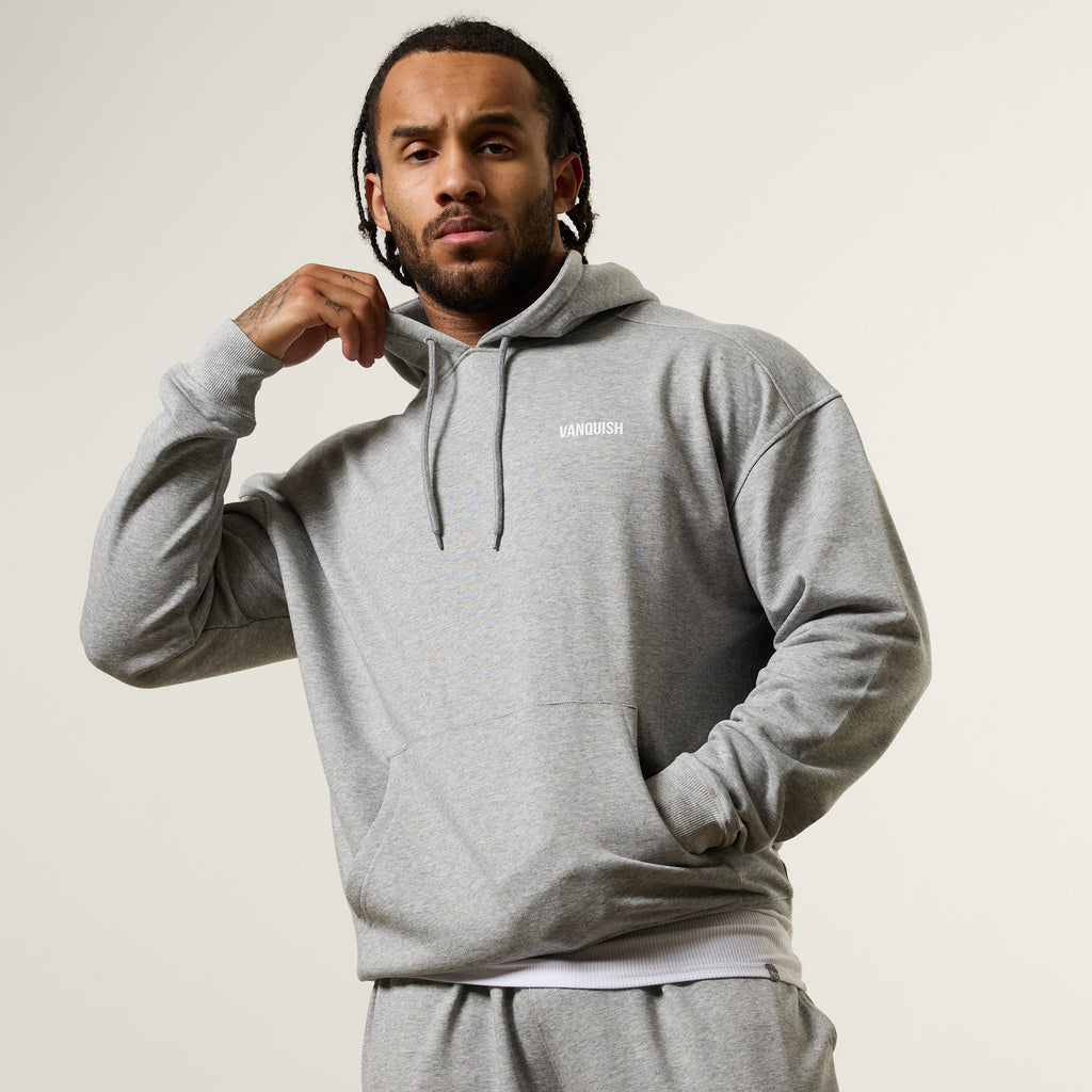 Sのみ】VANQUISH FITNESS Essentialモデル グレー メランジ オーバー