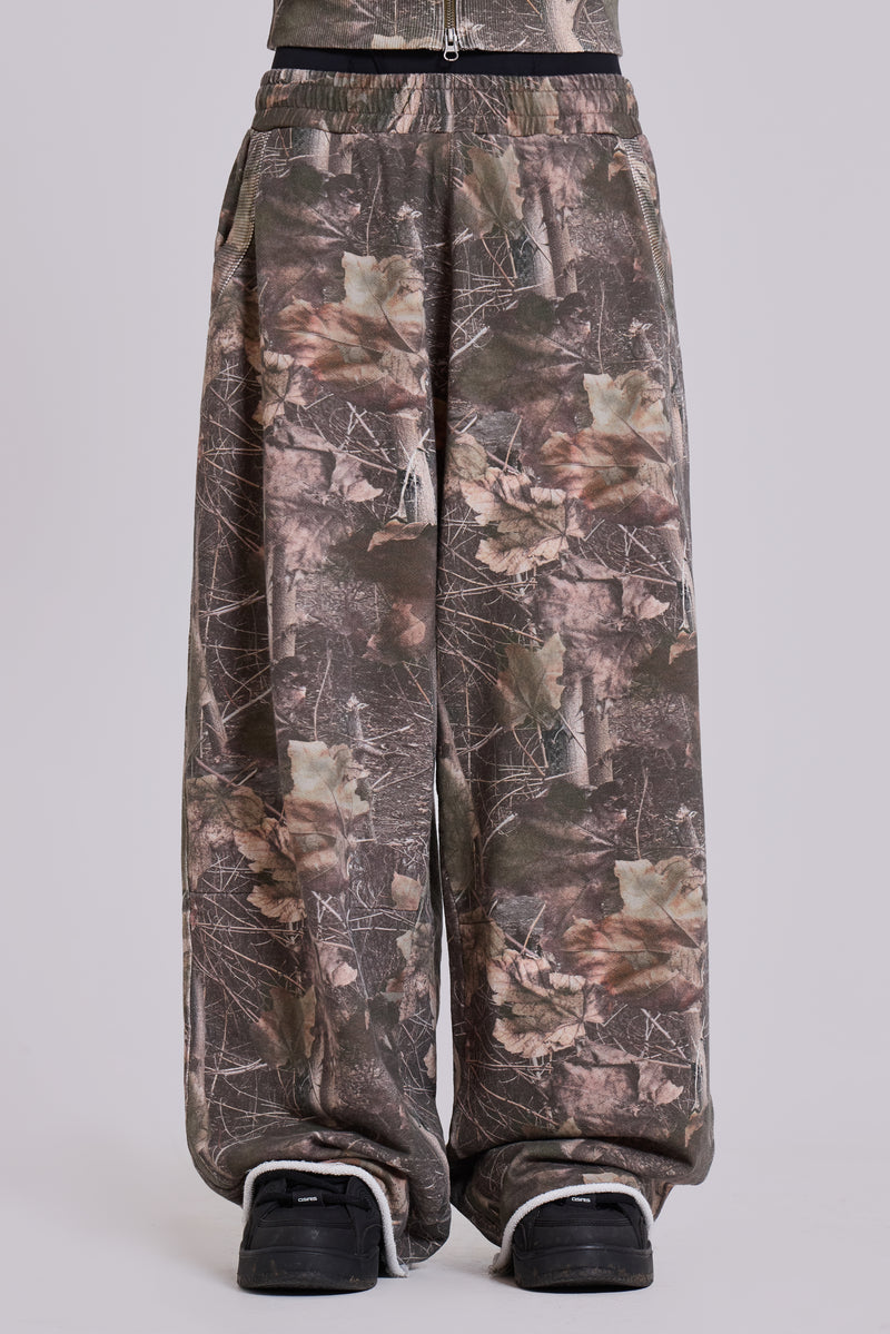 Woodland Camo Monster Joggers | Jaded London | Clothing