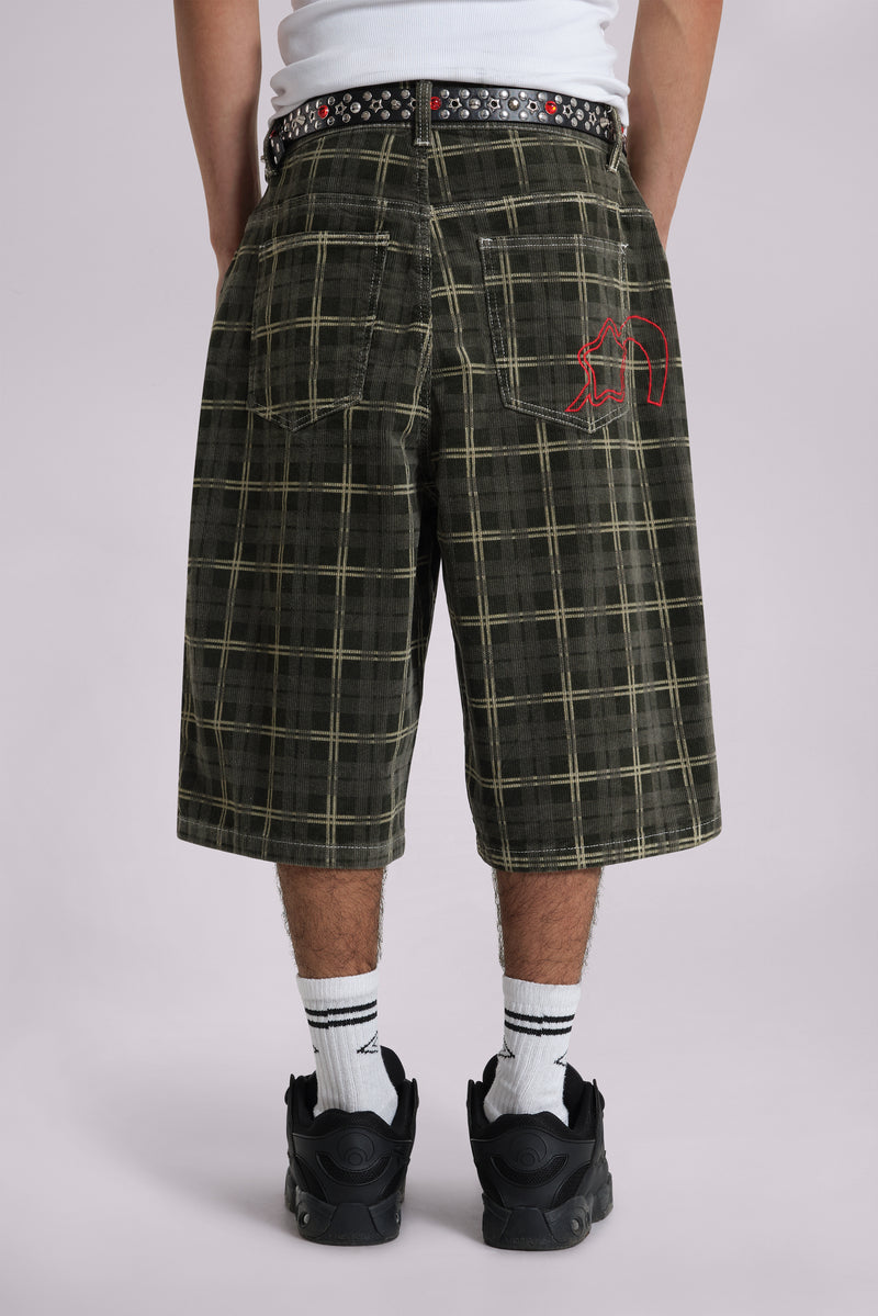 Shop Brooklyn Cord Jumbo Jorts | Jaded London | Clothing