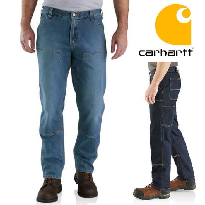 CARHARTT デニムパンツ ダブルニータイプ #103329【カーハート