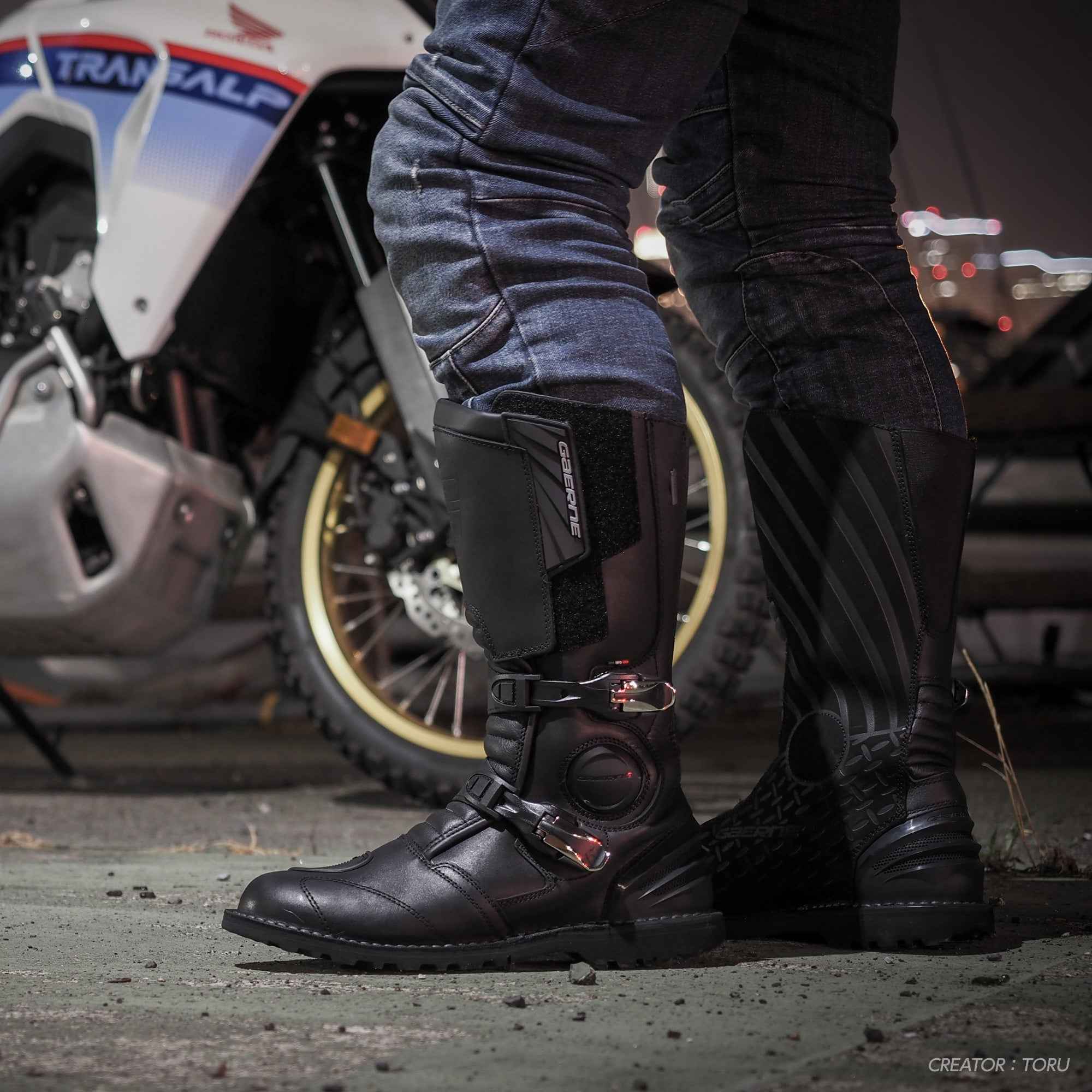 試着無料】ガエルネ【防水】Gミッドランド ゴアテックス - 防水 バイク