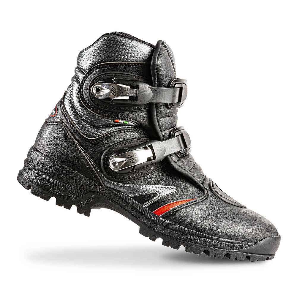 ガエルネ タフギア - バイク ブーツ ツーリング バックル ショート