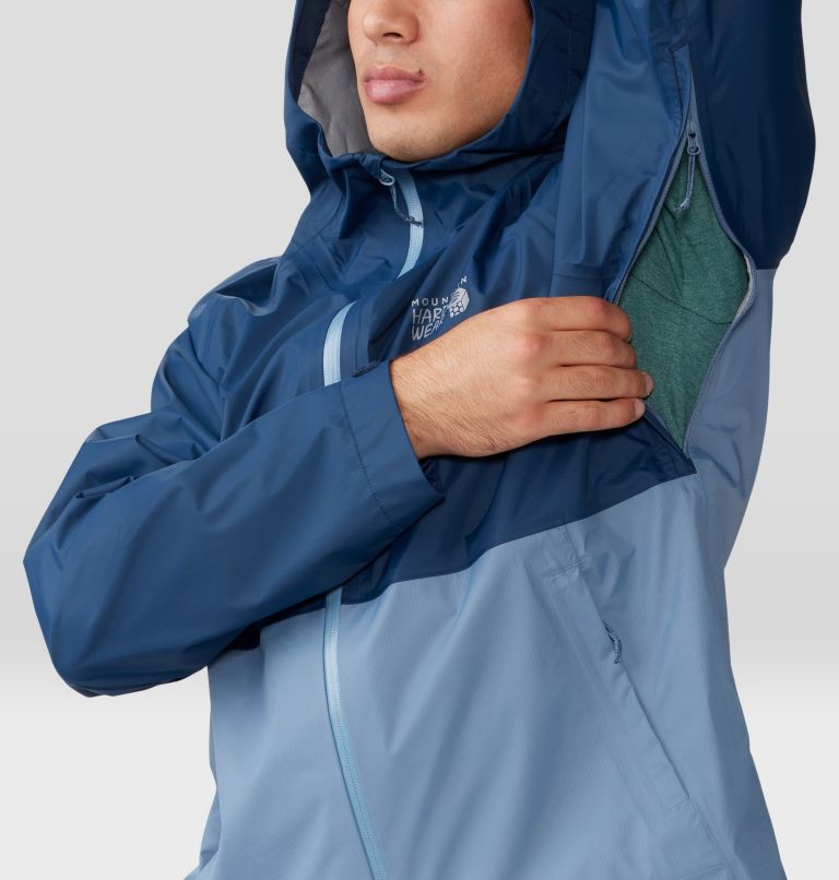 Mountain Hardwear Men's Threshold Jacket - Light Zinc/hardwear