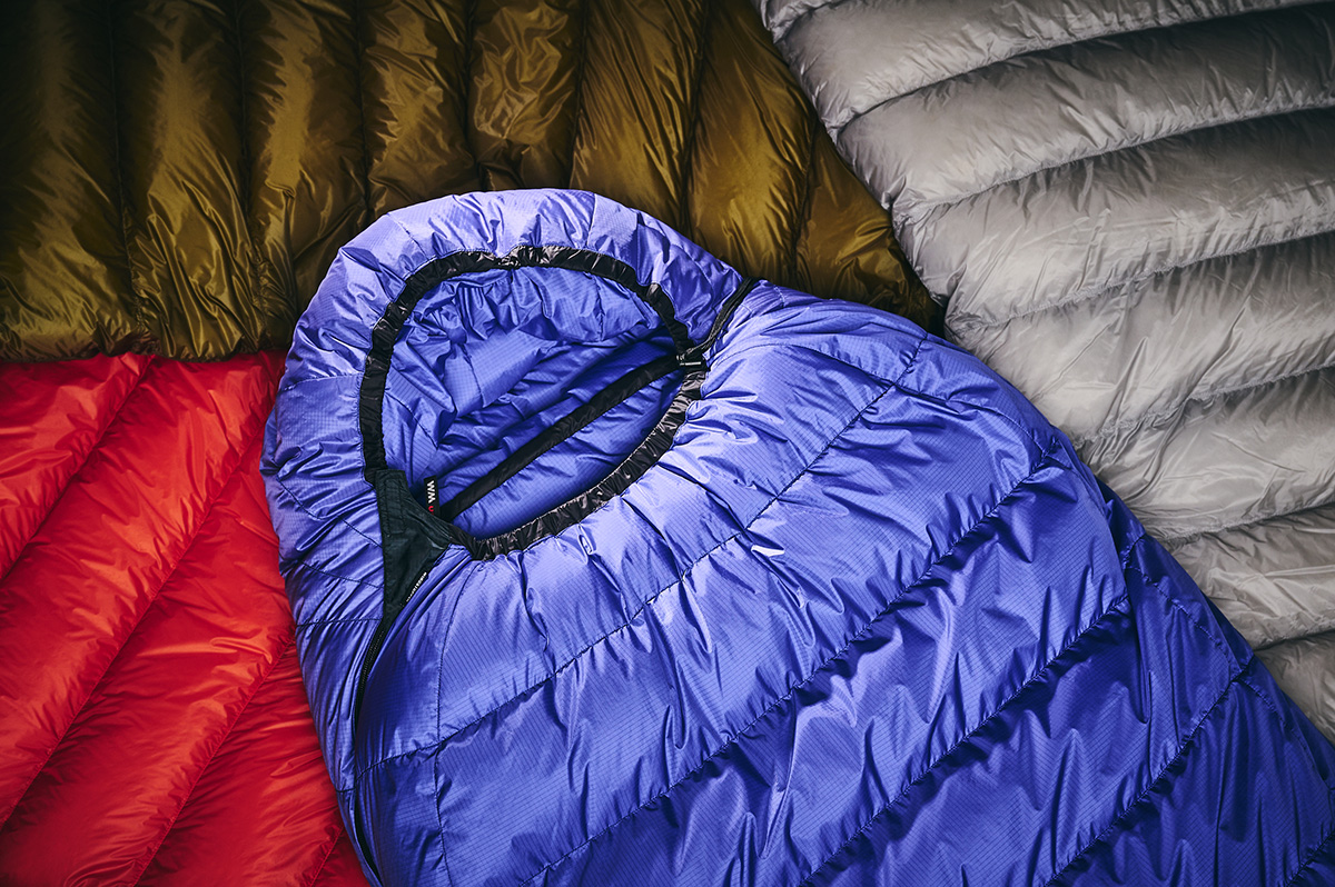 Made in U.S.A.のスリーピングバッグ、ウエスタンマウンテニアリング