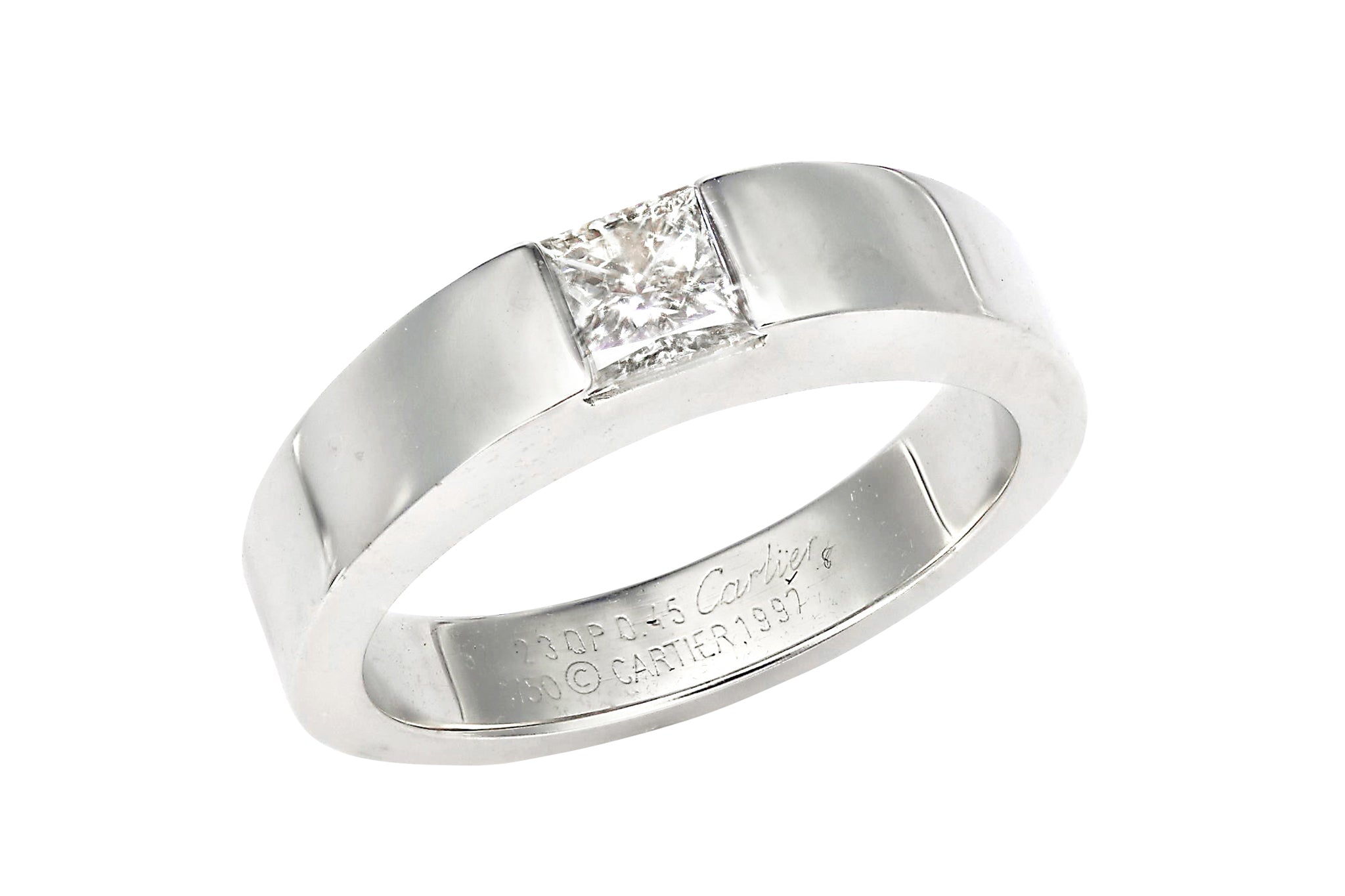 Cartier【カルティエ】K18WGダイヤリング (NO.61561) – JEX宝石