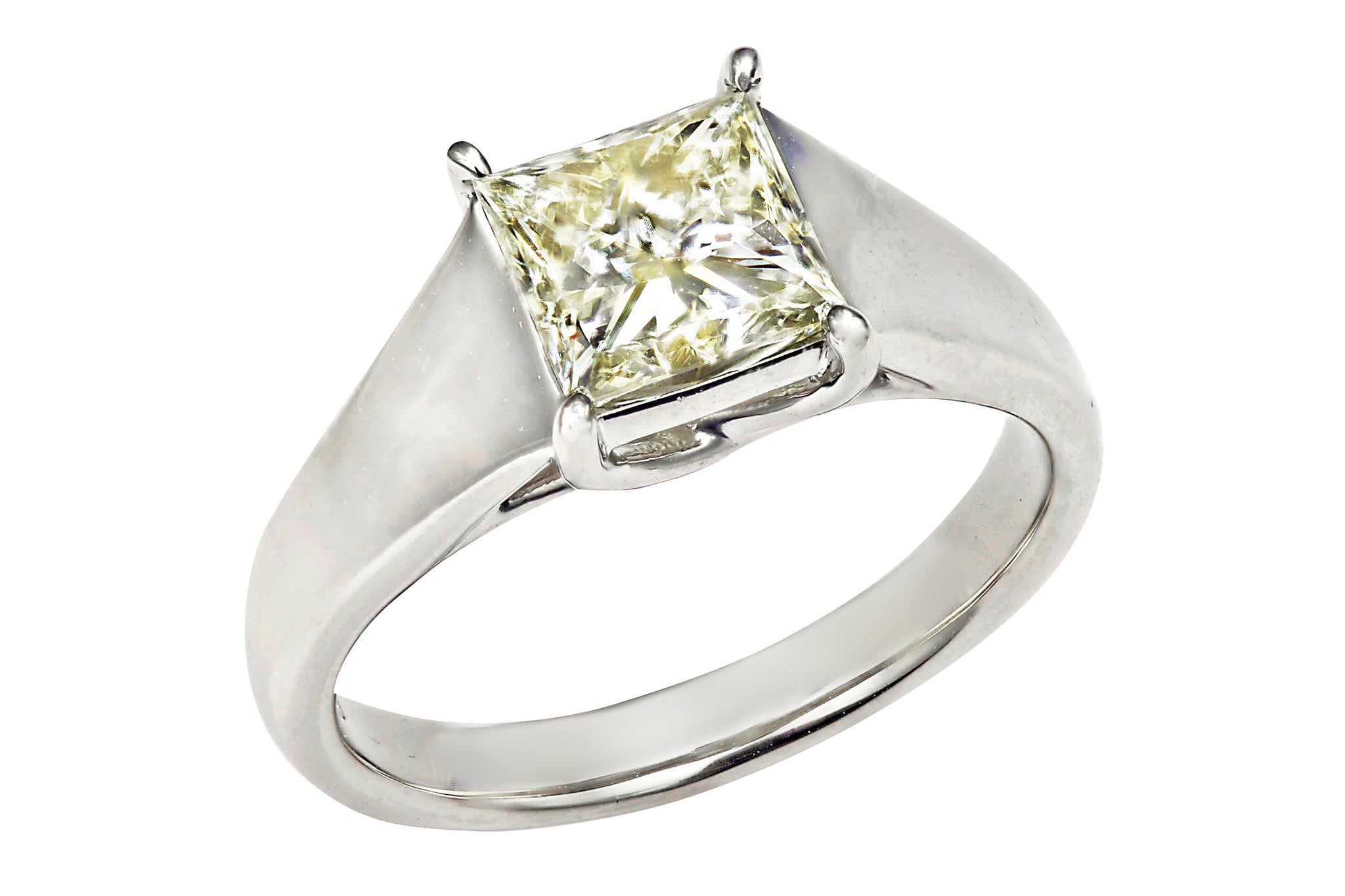 Yellow Diamond Pt900イエローダイヤモンドリング (NO.127987） – JEX