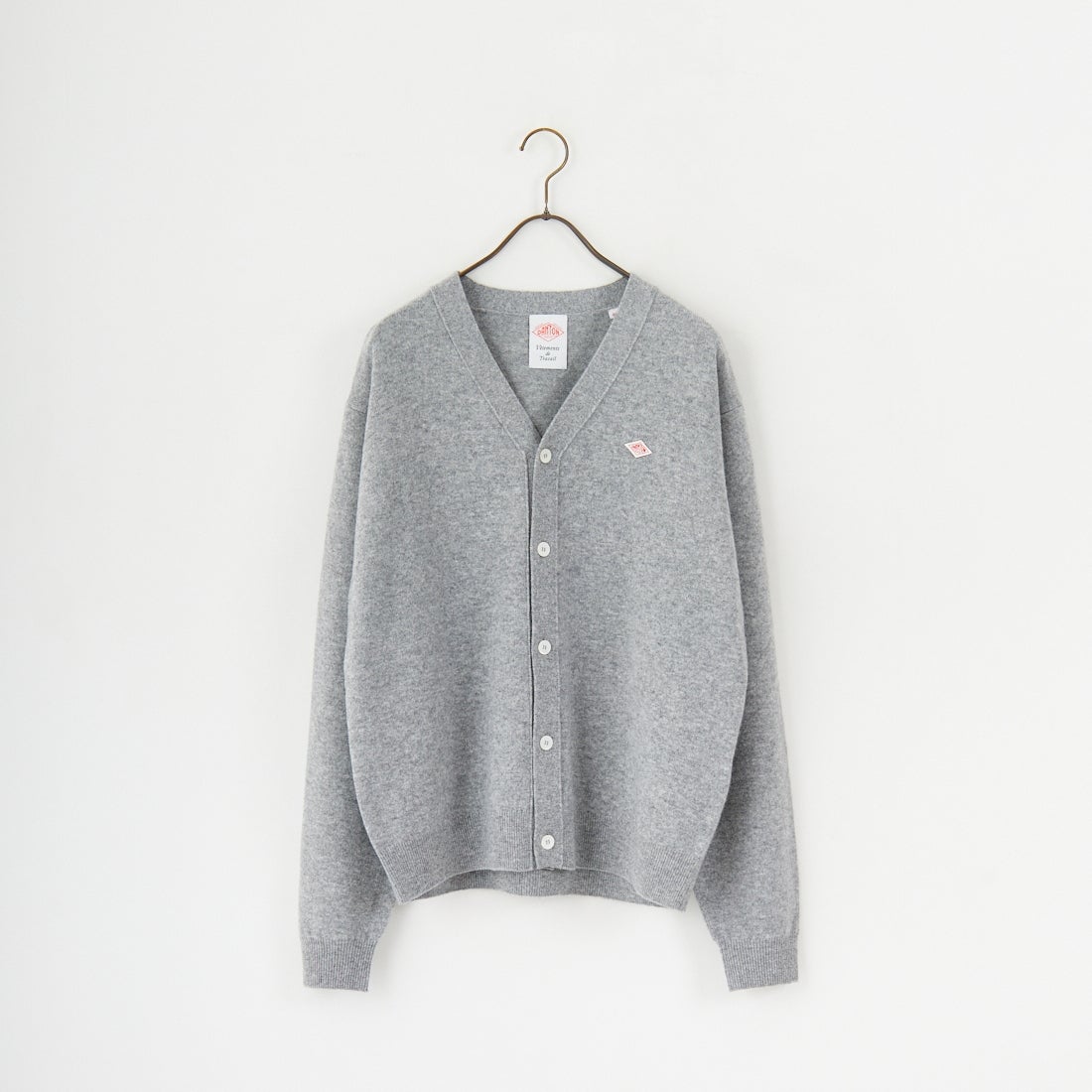 DANTON [ダントン] ラムウール Vネックカーディガン [DT-D0030LMW