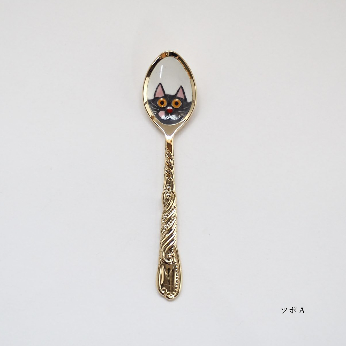 雑貨卸、雑貨仕入れ（【日本製】七宝カトラリー ねこ スプーン