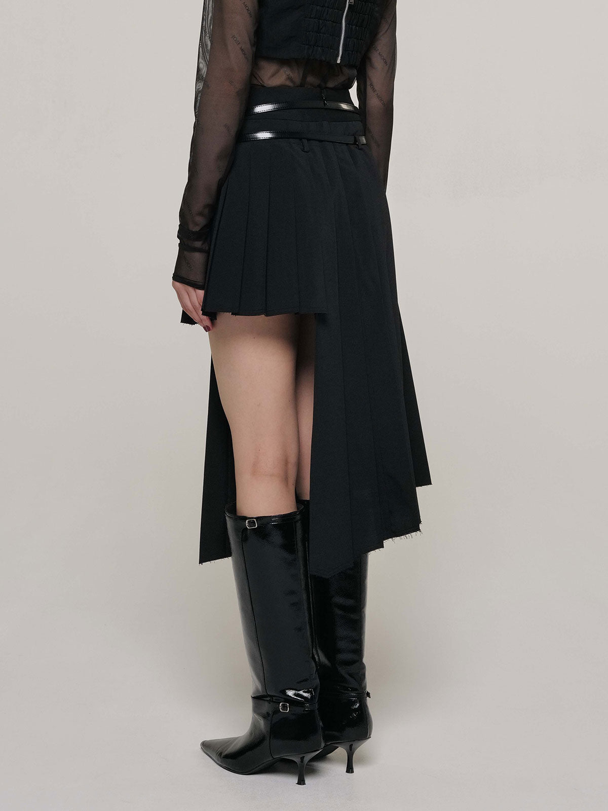 SCREW PLEATS SKIRT – JOSEMOON