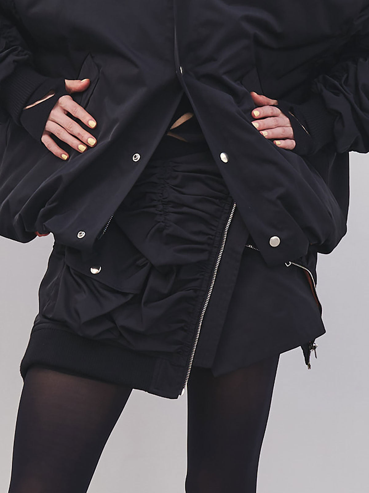 WRAP MA-1 SKIRT – JOSEMOON