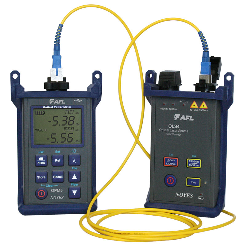 SMLP5-5 SM/MM Loss Test Kit with Wave ID - JM Test Systems
