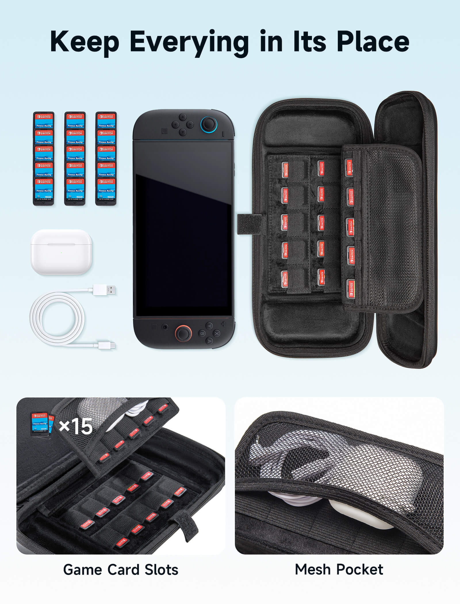 Carrying Case for Switch 2