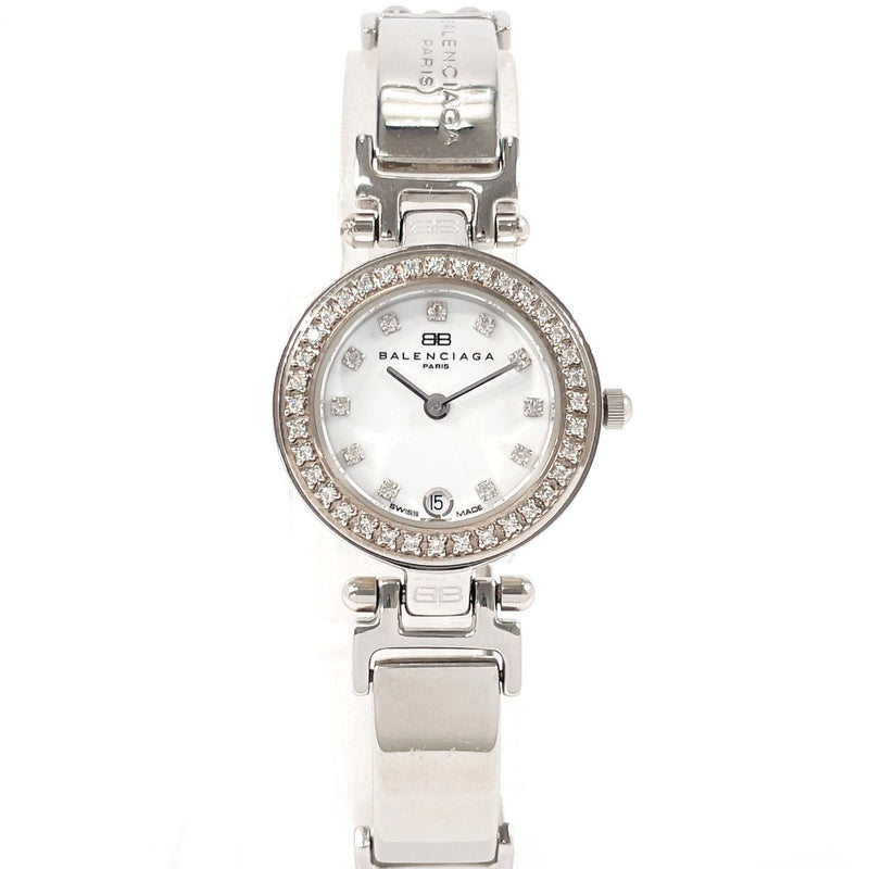 BALENCIAGA Watches 12P diamond Stainless Steel/Stainless Steel