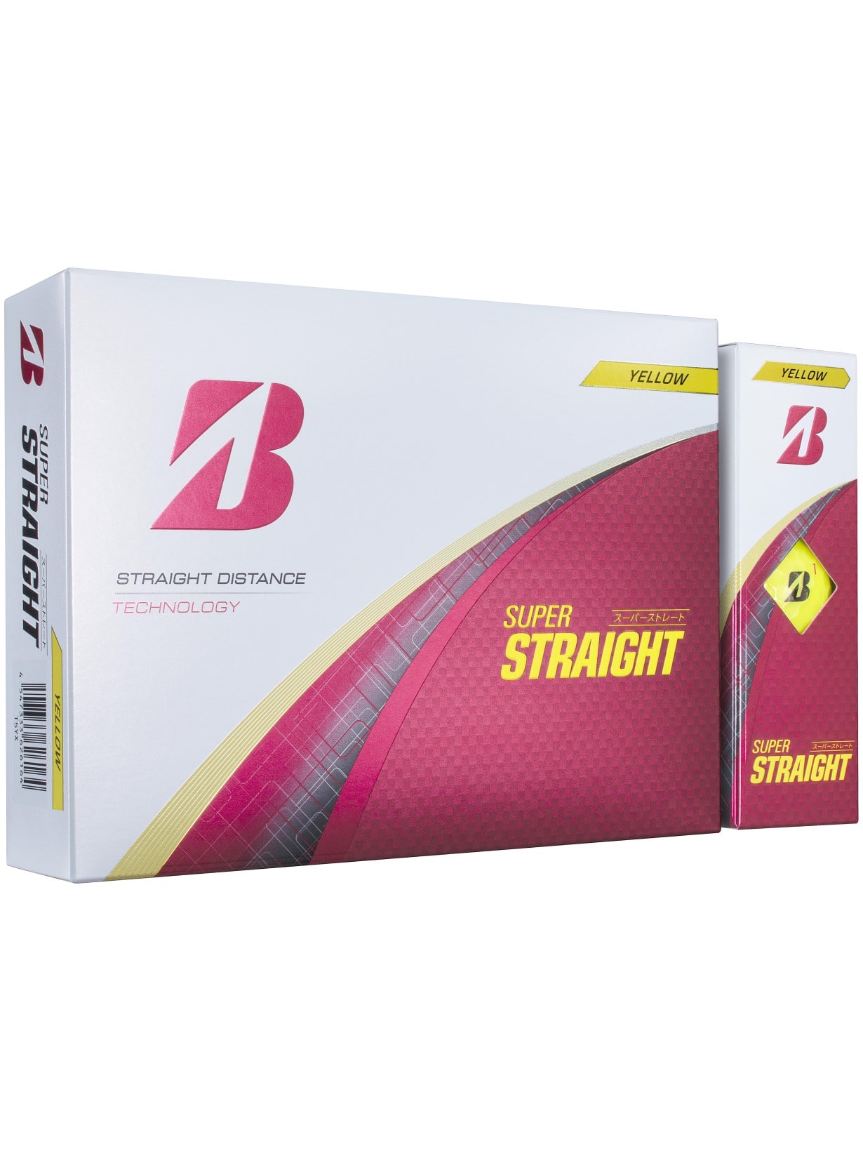オウンネーム】SUPER STRAIGHT（イエロー） [1ダース：12個](イエロー
