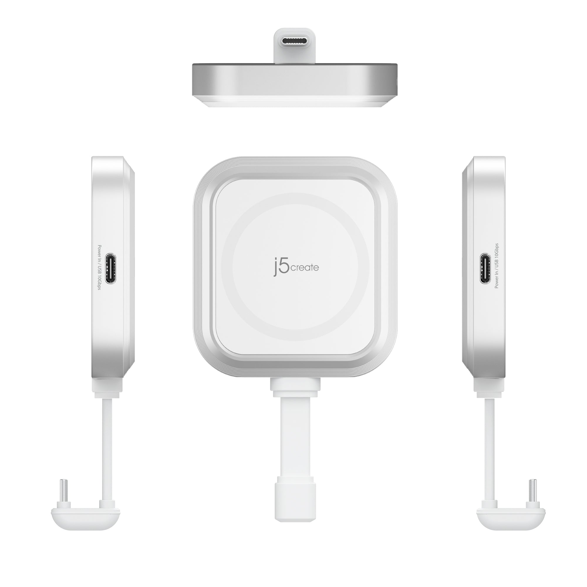 JCH165W USB-C マグネット搭載 2in1 マルチハブ （iPhone専用） – new