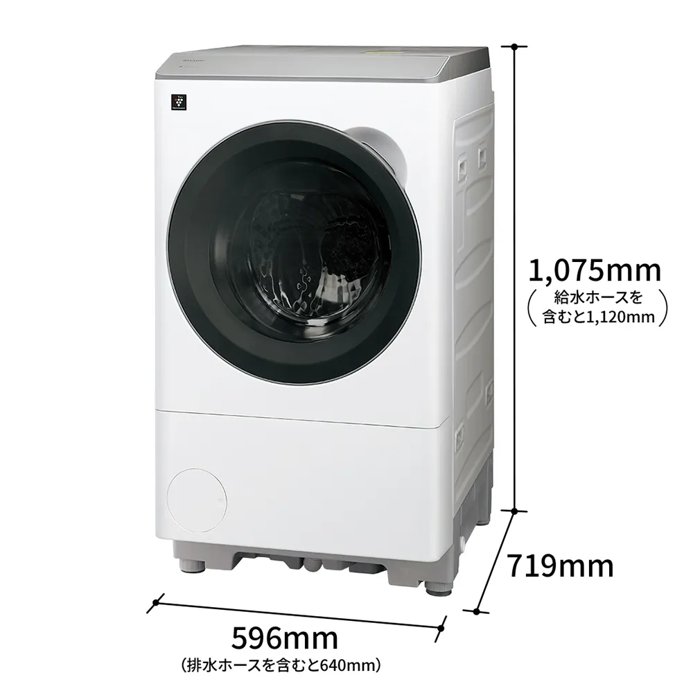 ES-12P1 | 洗濯機：シャープ