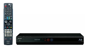 シャープブルーレイレコーダー BD-W500 整備点検済み シャープ
