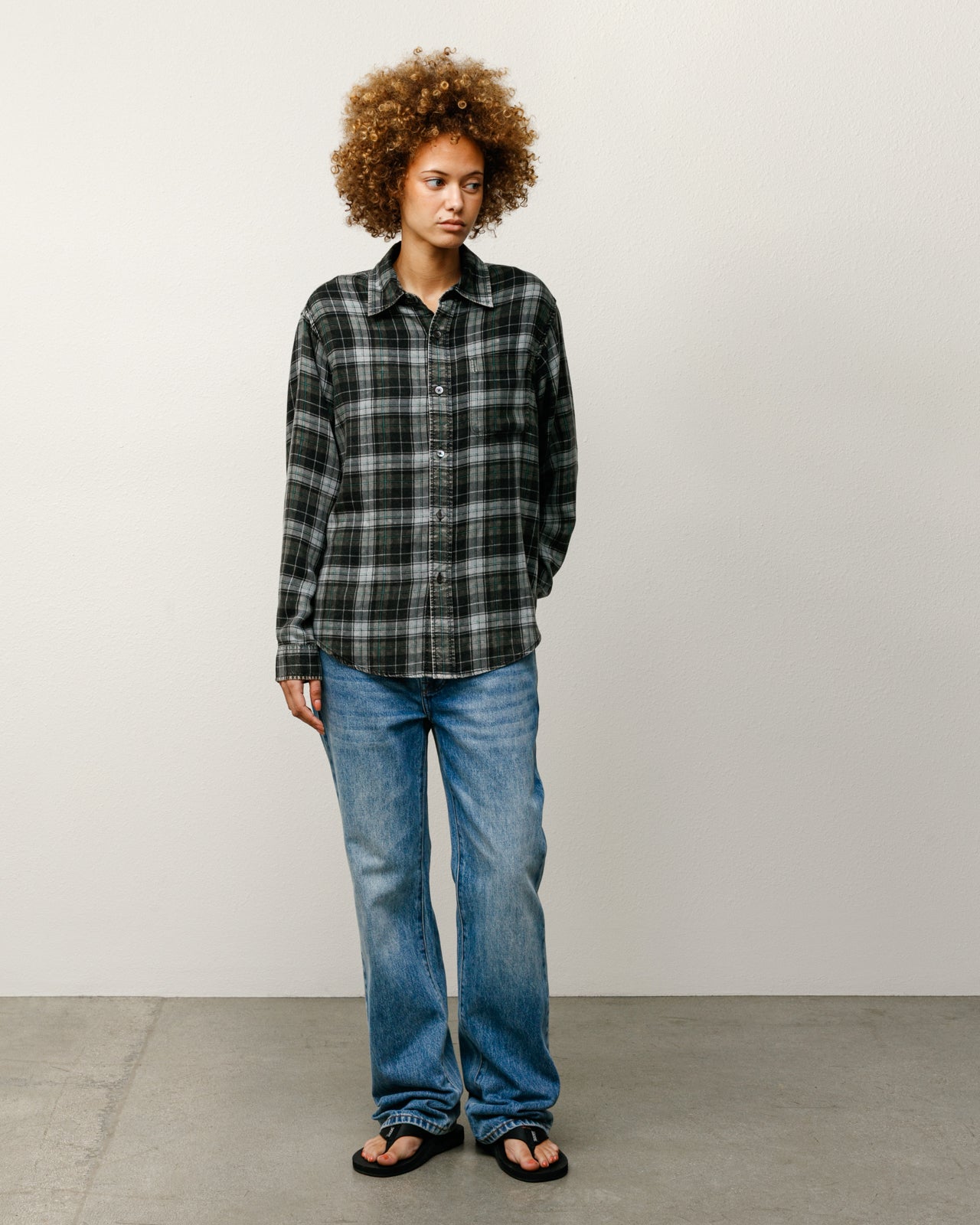 Matthew Plaid Shirt – Charcoal | Tops & Shirts | Stüssy Japan