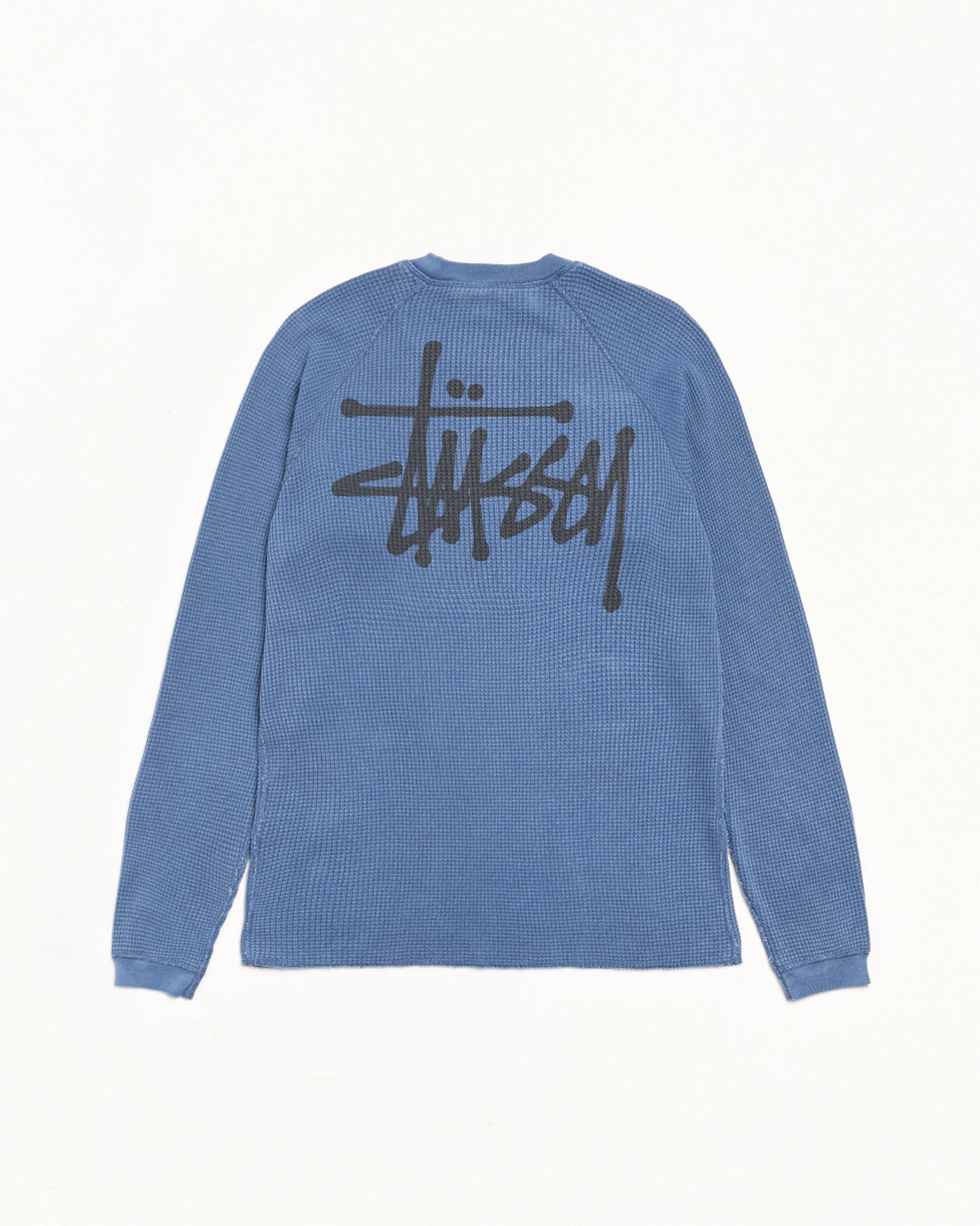 Basic Stüssy Thermal – Blue | Tops | Stüssy Japan