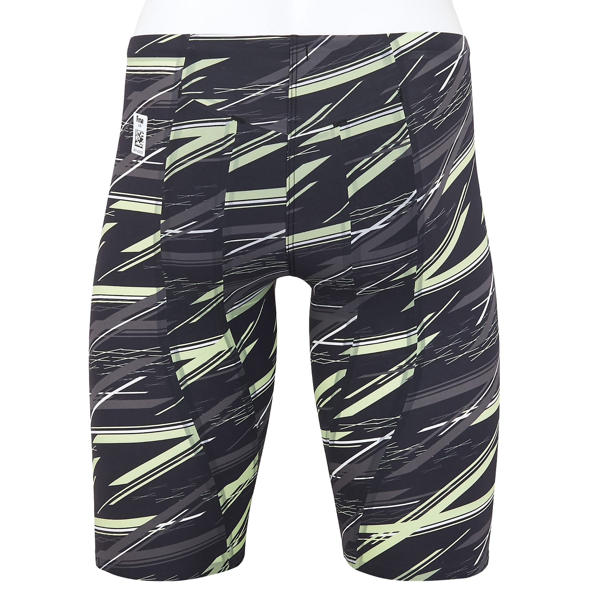 GX SONIC NEO Lサイズ（箱つき）競泳水着 黒/緑 ストライプ