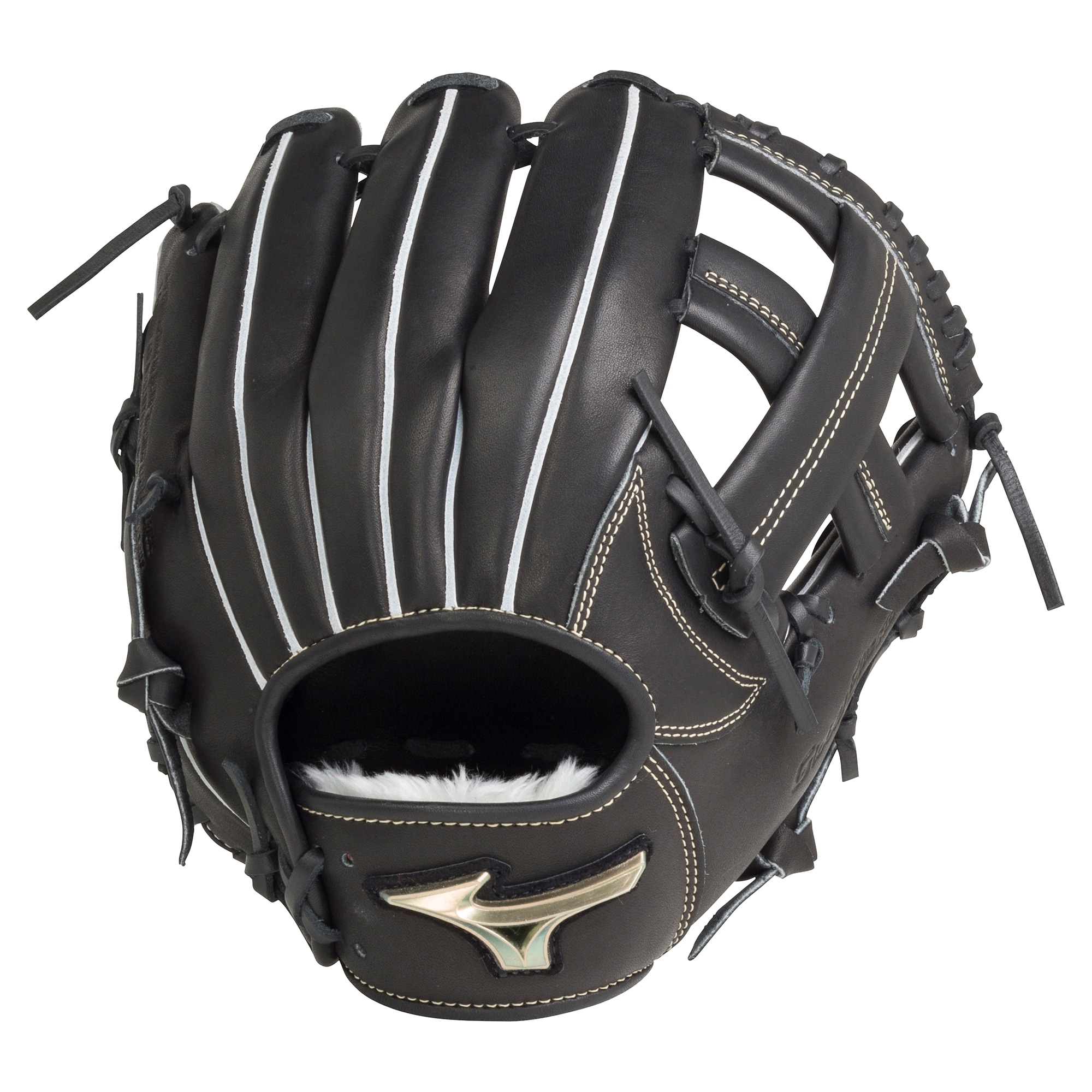 少年軟式野球用左グローブ 黒 (オールラウンダー) 野球 ミズノ 軟式