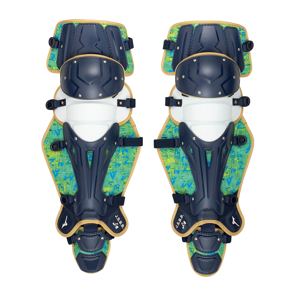 ミズノプロ】軟式ゴム用／ソフトボール用號SAKEBI捕手防具3点セット