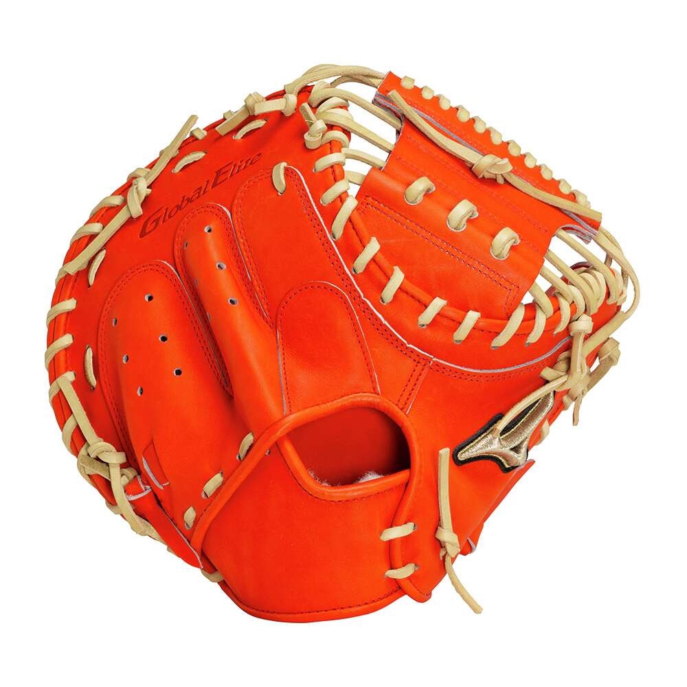 Mizuno Global Elite 號キャッチャーミット 赤 【公式通販】