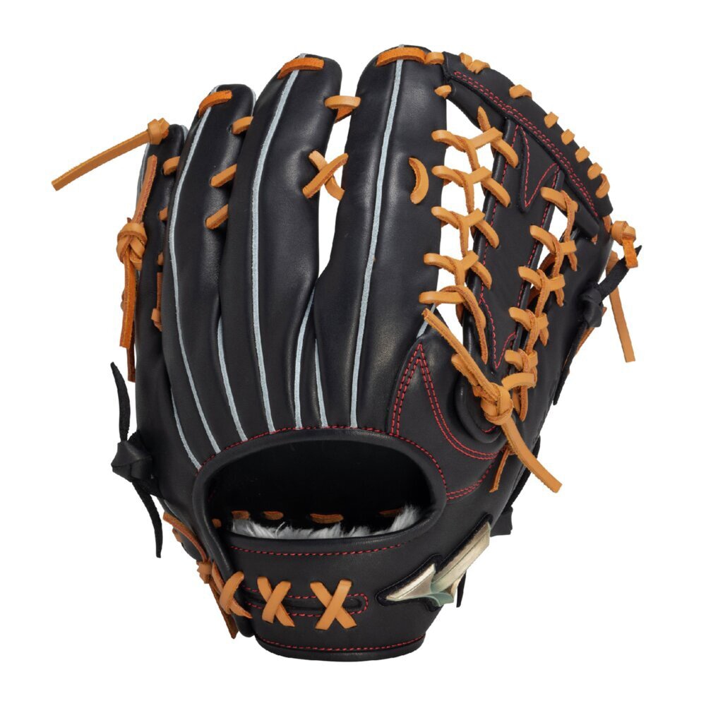 兄*E様 ミズノプロ 限定オーダー 軟式用 外野手用グラブ レインボー