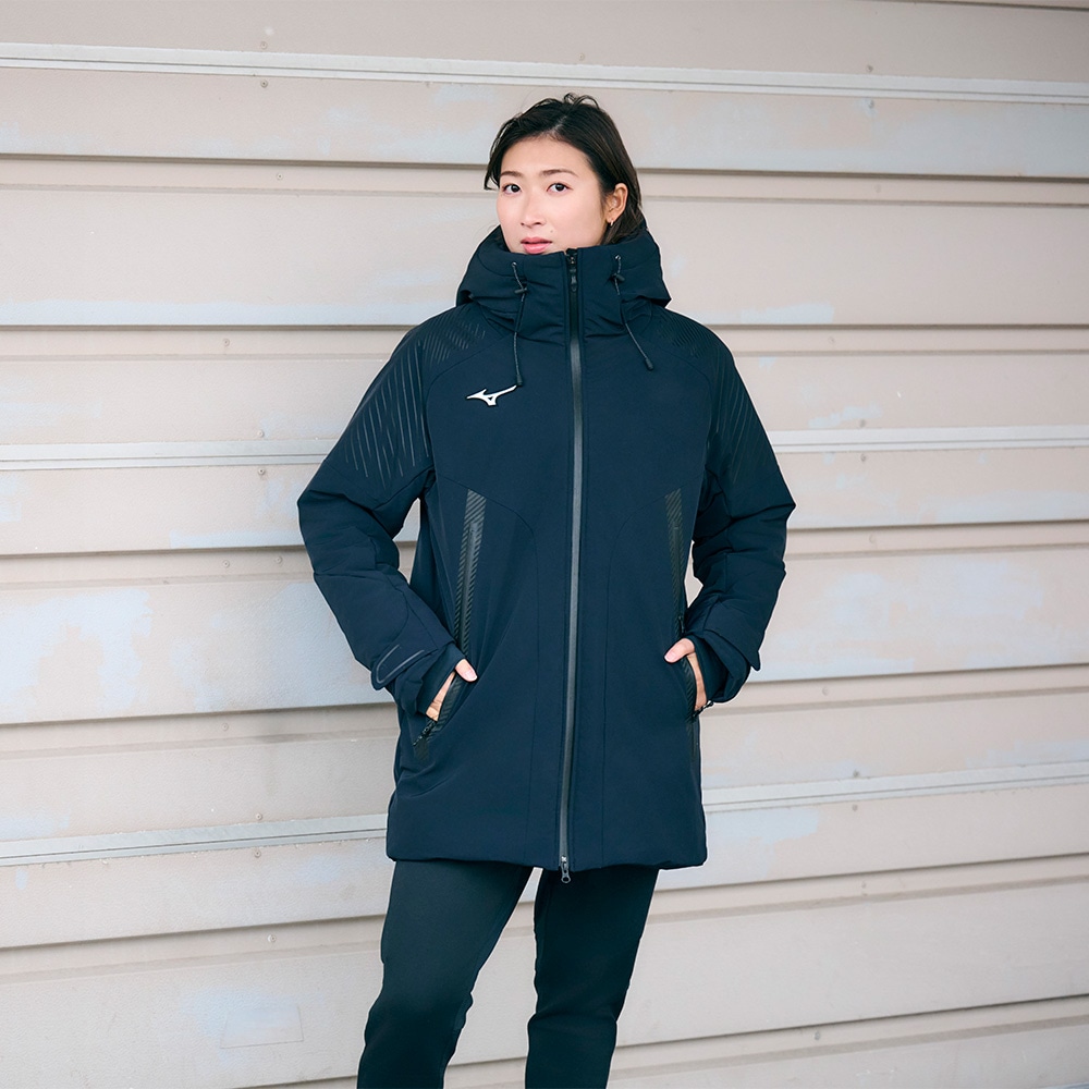 保温素材／吸湿発熱】テックフィルブレスサーモインサレーテッドコート