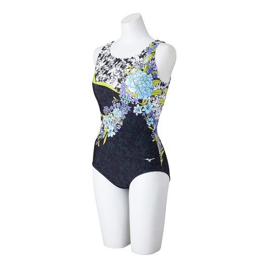 アクアフィットネス用ワンピース|N2JAA347|フィットネス水着|スイム