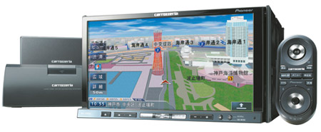 Pioneer Introduces Three New HDD-based CYBER NAVI Car Navigation