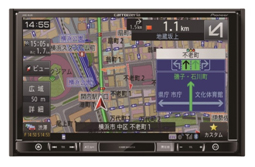 カロッツェリア 『楽ナビ』の8V型メインユニットタイプにワンセグ
