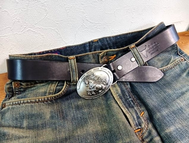 JUN COMPANYオリジナルデザイントップバックル 【暴れ馬】 JC-007