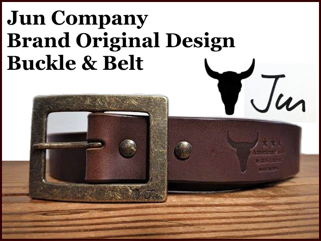 ブラウンレザー afb ロゴバックル ベルト 110 ブラウンレザー afb ロゴ